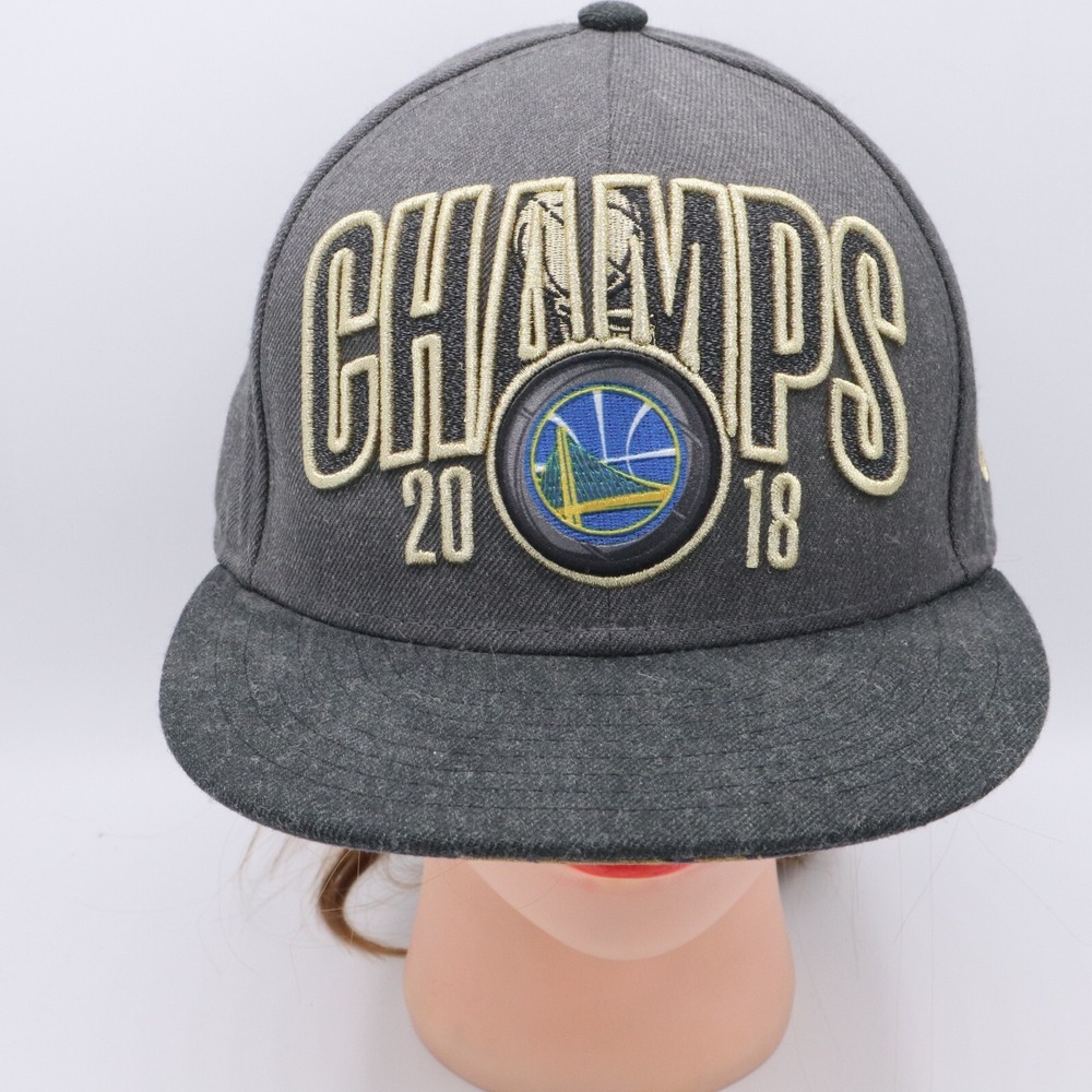 Golden State Warriors Mens New Era 9FIFTY 2018 NBA Finals Champ Snapback Hat Cap